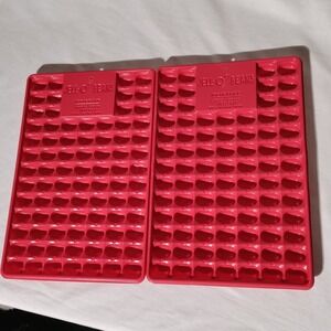 Set of 2 Jell-O Beans Jigglers Gelatin Molds Trays - Imperfect